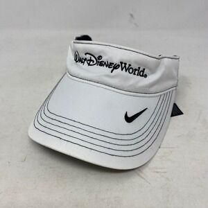 Nike Walt Disney World Dri-FIT White Athletic Golf Visor Hat 429466-100 Mens OS